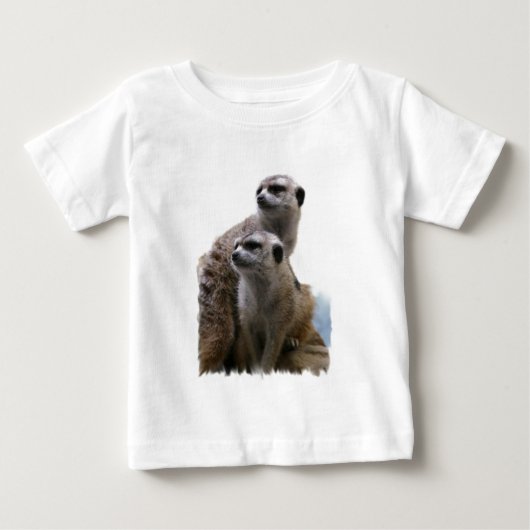 Meerkat Pair Toddler T-Shirt (Voorkant)