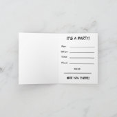 Meerkat Party Invitation Bedankkaart (Binnen)