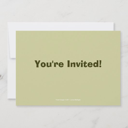 Meerkat Party Invitation Kaart (Achterkant)