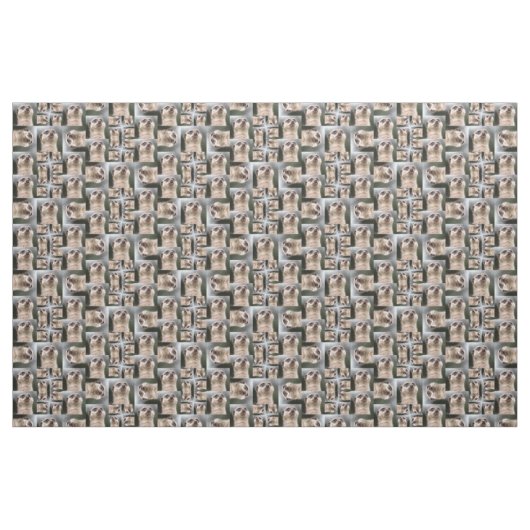 Meerkat Pattern Stof (Fat Quarter)