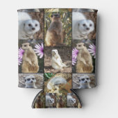 Meerkat Photo Collage Blikjeskoeler (Voorkant)