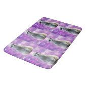 Meerkat Pink Paarse Sparkle Badmat (Gekanteld)