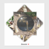 Meerkat Polyscope, Sticker (Vel)