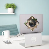 Meerkat Polyscope, Sticker (Laptop op bureau)