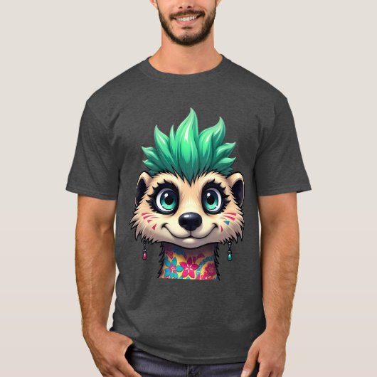 Meerkat Rebel T-shirt (Voorkant)
