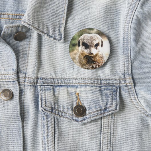 MEERKAT RONDE BUTTON 5,7 CM (In situ)