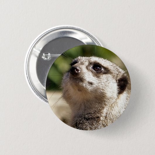 MEERKAT RONDE BUTTON 5,7 CM (Voorkant /achterkant)