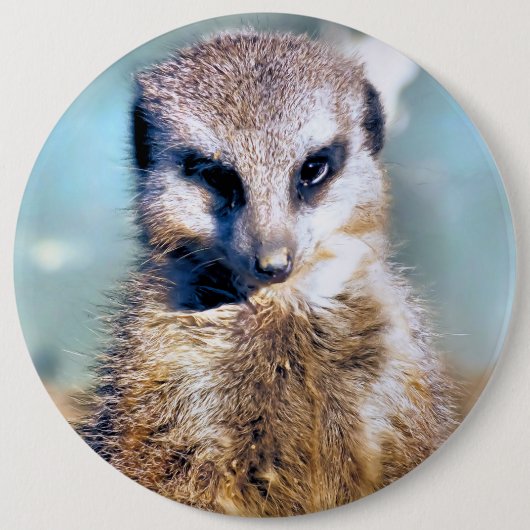 MEERKAT RONDE BUTTON 6,0 CM (Voorkant)