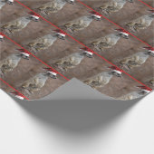 Meerkat Santa Claus Cadeaupapier (Hoek)