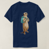 Meerkat Schooltas T-shirt (Design voorkant)