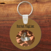 Meerkat Siblings, Keyring Sleutelhanger (Voorkant)