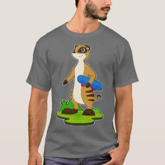 Meerkat Skateboard T-shirt