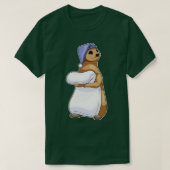 Meerkat Sleeping Nightcap T-shirt (Design voorkant)