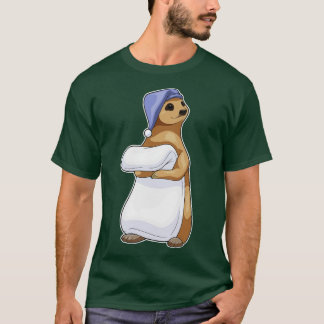 Meerkat Sleeping Nightcap T-shirt