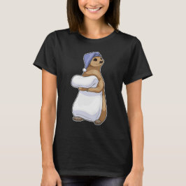Meerkat Sleeping Nightcap T-shirt