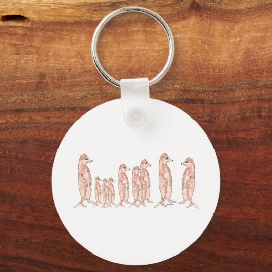 Meerkat Sleutelhanger (Voorkant)