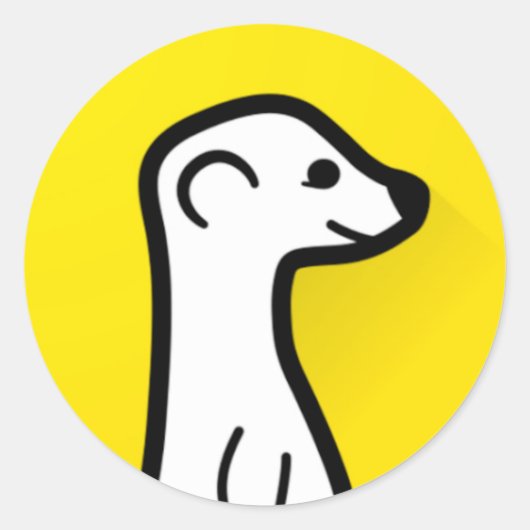 MeerKat Sticker (Voorkant)
