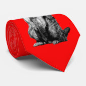 Meerkat Stropdas (Opgerold)