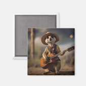 Meerkat Strumming A Country Lullaby, Magneet (Voorkant / Achterkant)