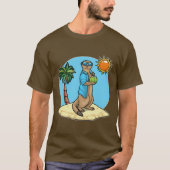 Meerkat Summer Coconut T-shirt (Voorkant)