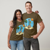 Meerkat Summer Coconut T-shirt (Unisex)