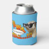 Meerkat Summer Cust. Text Koelbox Blikjeskoeler (Blikje Voorkant)