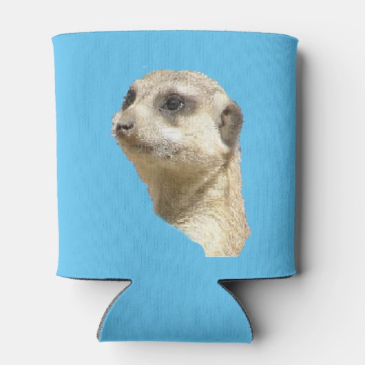 Meerkat Summer Cust. Text Koelbox Blikjeskoeler (Achterkant)