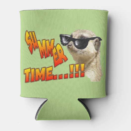 Meerkat Summer Time Koelbox Blikjeskoeler (Voorkant)