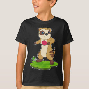 Meerkat Tafeltennis Tafeltennisracket T-shirt