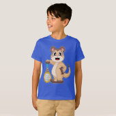 Meerkat Tennis racket T-shirt