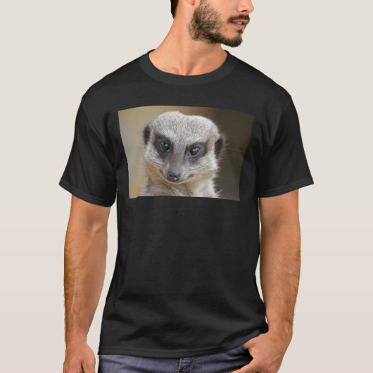 Meerkat Up Close T-shirt (Voorkant)