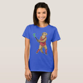 Meerkat Veldhockeystick T-shirt (Voorkant volledig)