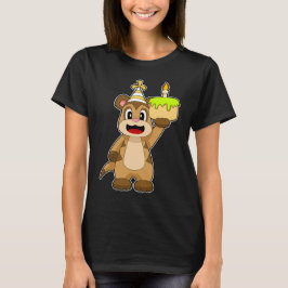 Meerkat Verjaardagskaarsencake T-shirt