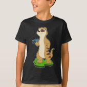 Meerkat Verrekijker T-shirt (Voorkant)