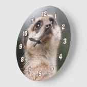 Meerkat Wall Clock Grote Klok (Hoek)