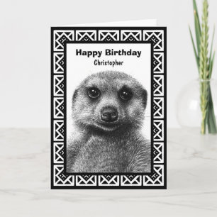 Meerkat Wenskaart Kaart