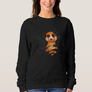 Meerkat Wilde Kleine Dierenfluisteraar Halloween Trui