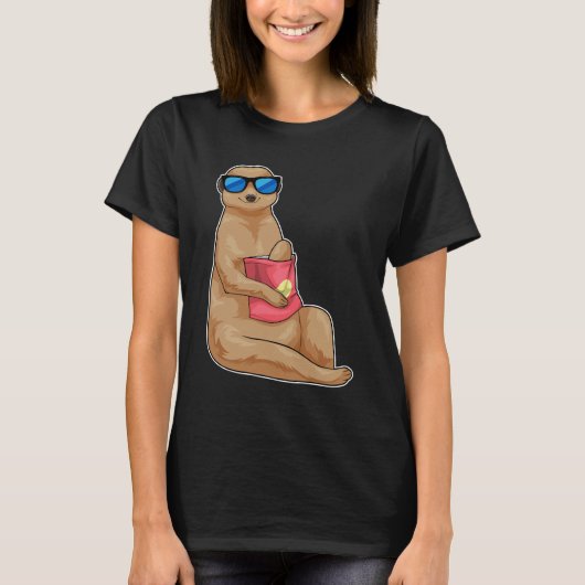 Meerkat Winkeltas T-shirt (Voorkant)