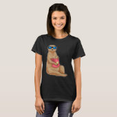 Meerkat Winkeltas T-shirt (Voorkant volledig)