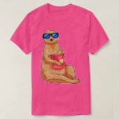 Meerkat Winkeltas T-shirt (Design voorkant)