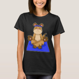 Meerkat Yoga Meditatie T-shirt