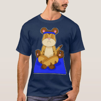 Meerkat Yoga Meditatie T-shirt