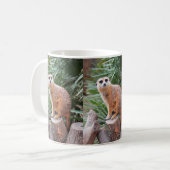 Meerkats animal koffiemok (Voorkant links)