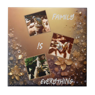 Meerkats familie is alles, tegeltje