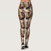 Meerkats in driehoeken, dames Leggings (Achterkant)