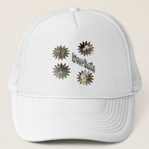 Meerkats in stervormen met Logo, Trucker Pet