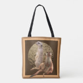 Meerkats Indianapolis Zoo Tote Bag (Achterkant)
