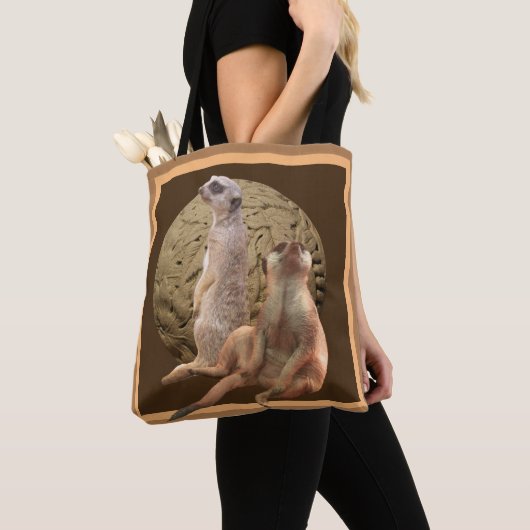 Meerkats Indianapolis Zoo Tote Bag (Dichtbij)