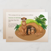 Meerkats Kaart (Voorkant / Achterkant)