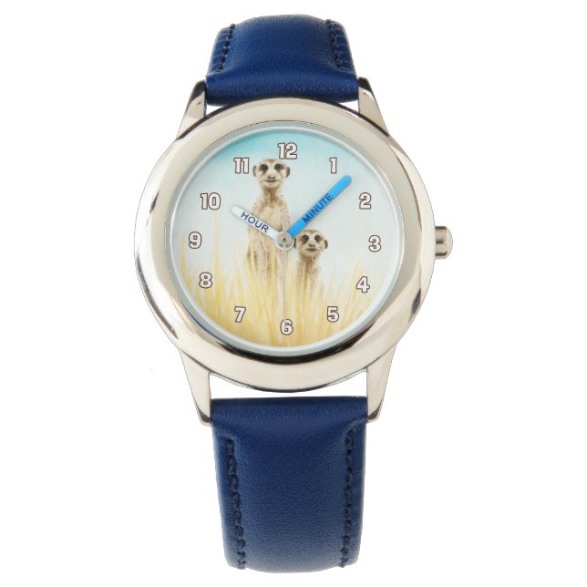 Meerkats Kinder horloge (Voorkant)